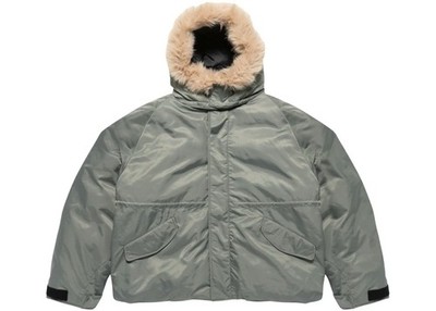 Yeezy YZY PK-01 Green/Olive Parka Jacket Size 3