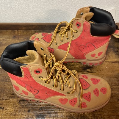Wondernation Boys Boots Size 6 Timberland Style! 