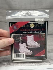 Mill Hill Holiday Ornaments III Counted Glass Bead Kit H27 Ice Skates NEW