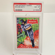 1966 Topps Batman A Series Red Bat Trading Cards 4