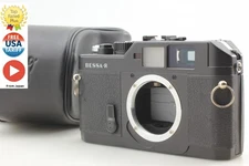 [Near MINT w/Case] Voigtlander Bessa R Black Rangefinder Film Camera From JAPAN