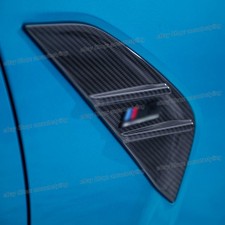 For 2021-2026 Bmw M4 G82g83 Real Carbon Fiber Fenser Side Vents Leftright Set