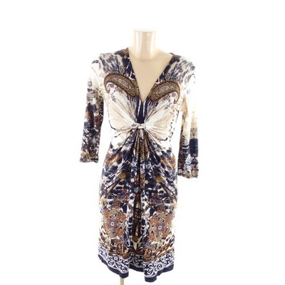COMMA dress tunic dress women's robe multicolor size 38 M