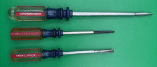 Vintage Craftsman SCREWHOLDING Screwdriver Set Made in USA. 3 Piece