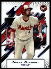 Nolan Schanuel 2025 Topps Pristine #167 Los Angeles Angels Baseball Card
