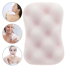 4Pcs Shower Bath Sponges Exfoliating Brushes for Skin Care Random Color