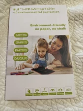 NEW 8.5” LCD Writing Tablet Electronic Drawing Board With Stylus – Erasable, Eco