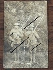 WWI US African-American Doughboys - Steel Helmets, Rifles, - Real Photo Postcard — photo 4