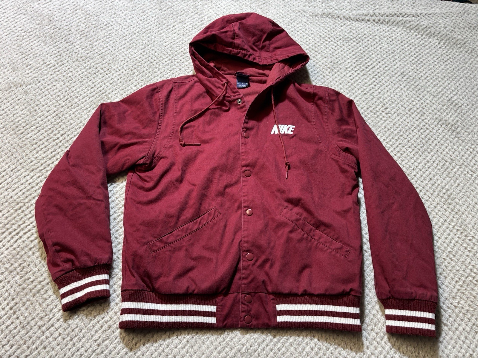 SACAI X NIKE Nike Giacca Bomber Uomo con Cappuccio M