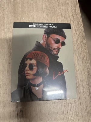 Léon version cinéma et longue Édition Collector Limitée SteelBook 4K Blu-Ray - Photo 1/4