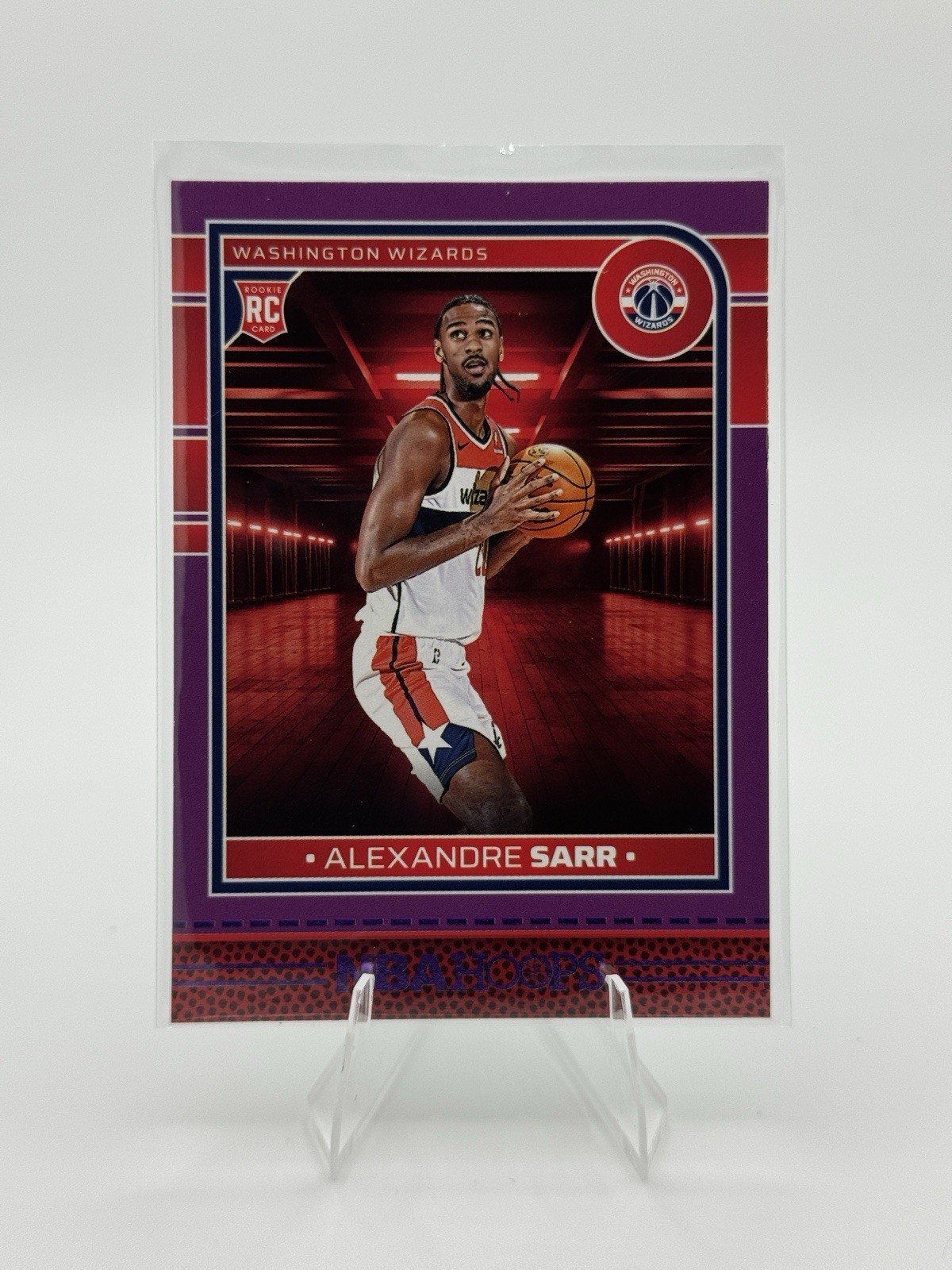2024-25 Panini NBA HOOPS Rookies Alexandre Sarr #232 Purple