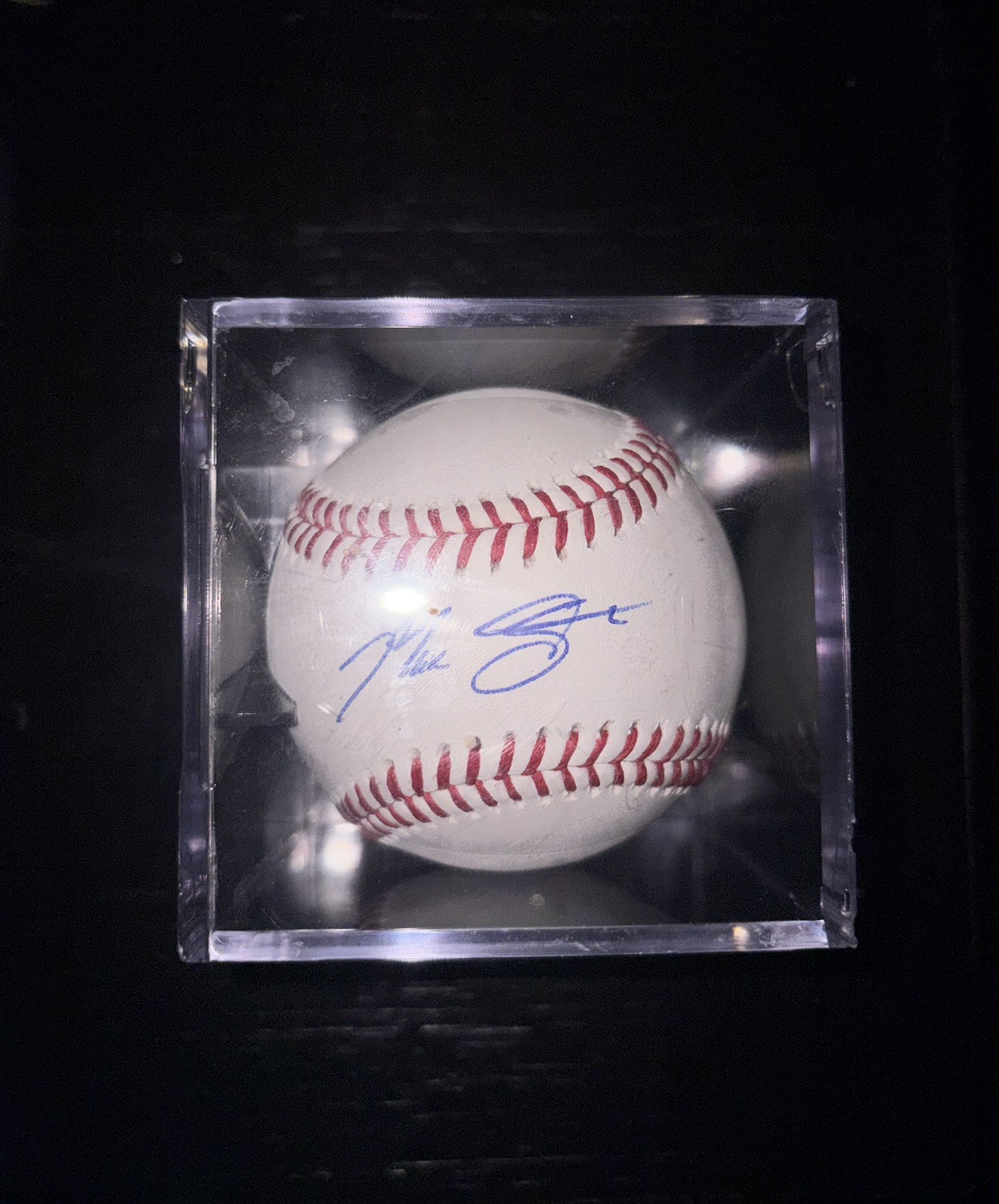 Max Scherzer Autographed OML Baseball w/ sealed case 