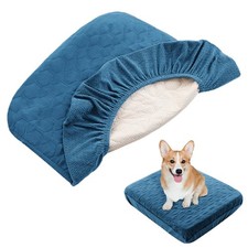 Waterproof Dog Bed Cover - Washable, Quilted Pet Pillow Replacement - Easy to...