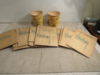 Vintage ISALY'S DAIRY SPECIALISTS BAGs/cups