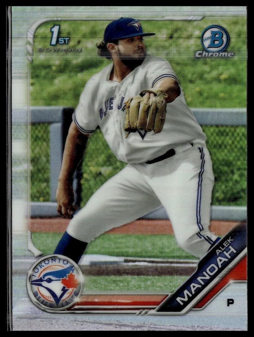2019 1st Bowman Draft #BDC-3 Alek Manoah Chrome Refractor