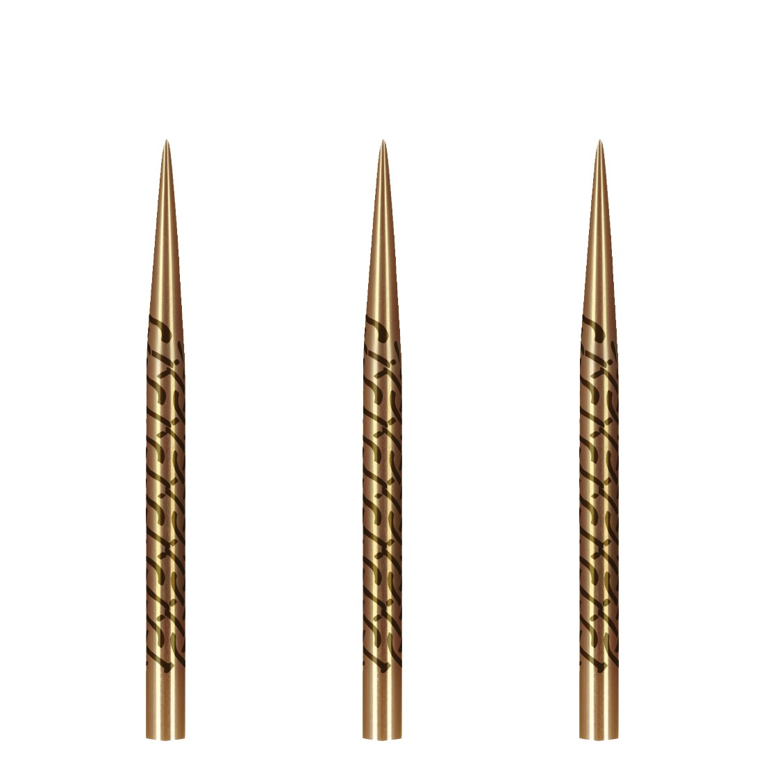 Наконечник дробового дротика Стальной покрытый золотом и титановой золой Наконечники для захвата Silber Wechselspitze 2090₽