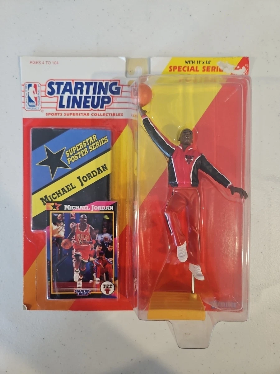 Kenner マイケルジョーダン 1991 フィギュア 3stモデル　NBA 1991 Kenner Starting Lineup Michael Jordan Figurine - Sealed
