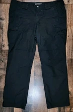 5.11 Tactical Pants Mens 38x31 Black Ripstop Cargo Utility Taclite