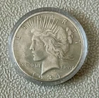 US 1934 PEACE SILVER DOLLAR AU