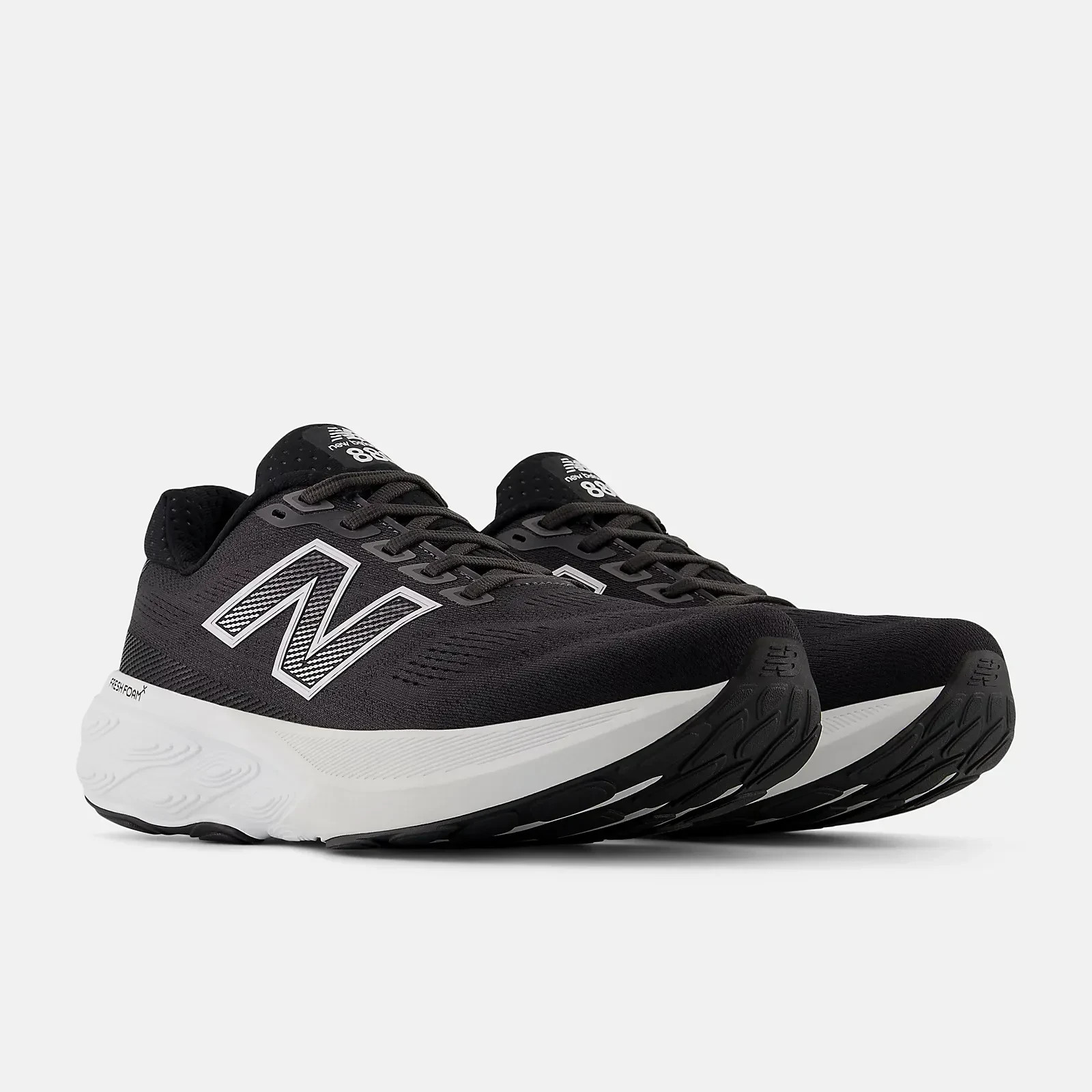 New Balance Fresh Foam X 880v15 M880B15 BLACK/WHITE Width 2E Men's Running Shoes