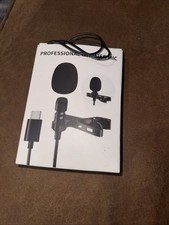 professional wireless lavalier lapel microphone