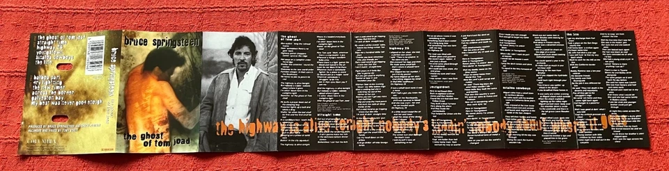 BRUCE SPRINGSTEEN - UK CASSETTE TAPE - THE GHOST OF TOM JOAD - Image 4 of 4