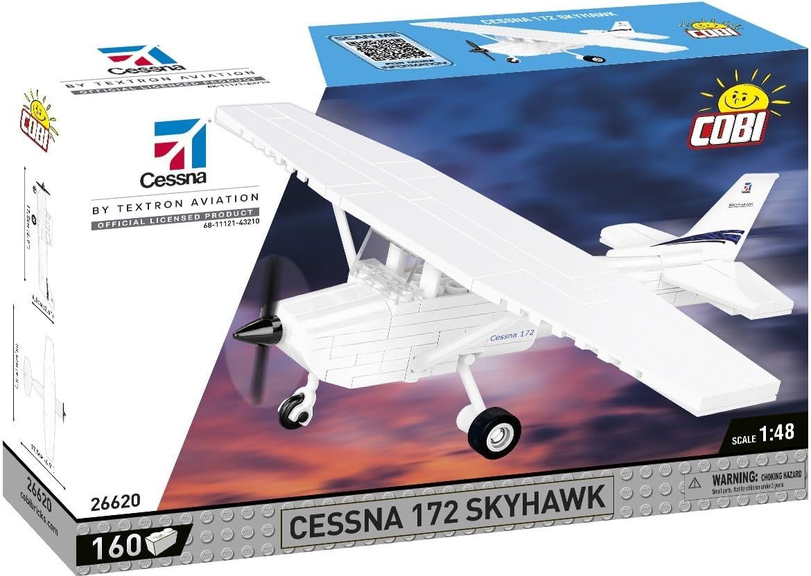 Gadget - Cobi: Cessna - Cessna172 Skyhawk (160 Pz.) - Cobi