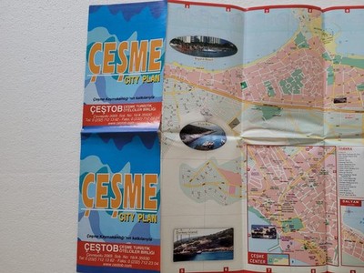 Cesme, Turkey - pocket map, new, places to visit