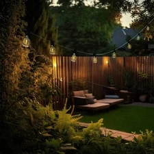 Feit Electric 50' LED Cafe String Light