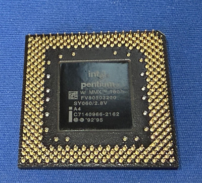 i486SX Pentium 200MHz Intel FV80502200 SY060/2.8V NEW i200 CPU ORIG PKG'G RARE