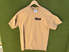 Shaka Wear Heavyweight T-Shirt Men's Size L Beige 100 Cotton