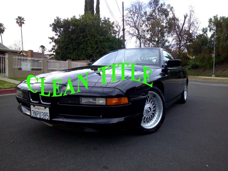 1991 BMW 8-Series 850i