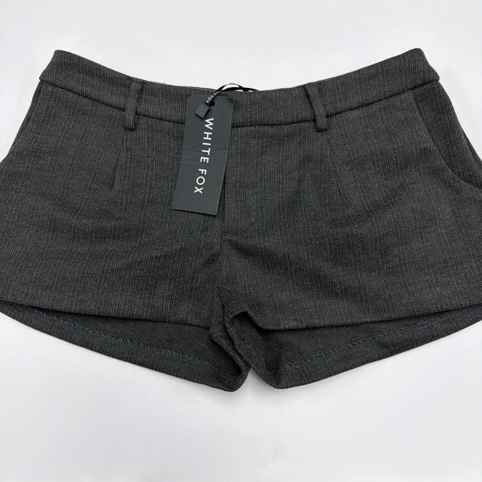 Vestido corto botín blanco zorro para mujer talla Xs carbón Finding My Way Foto 4 de 4