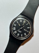 Swatch Gent GB722 Black 1991 NUOVO BEST PRICE