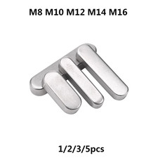 1/2/3/5pcs M8M10M12M14M16 Parallel key round-ended A Stainless steel 304 GB1096