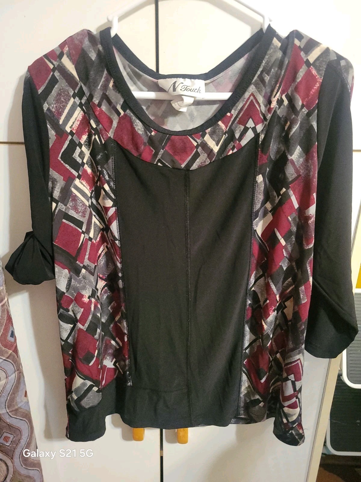 Womens Large N Touch Blouse