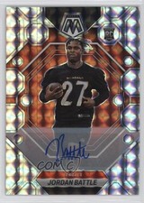 2023 Panini Mosaic Rookies Mosaic Prizm Auto Jordan Battle #338 Auto 12ty