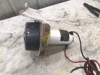 01 Maxum 2500 SCR Boat Lewmar Concept electric electronic anchor windlass winch