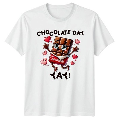 Chocolate Day Yay Chocolate Day T-Shirt Liebhaber Valentinstag