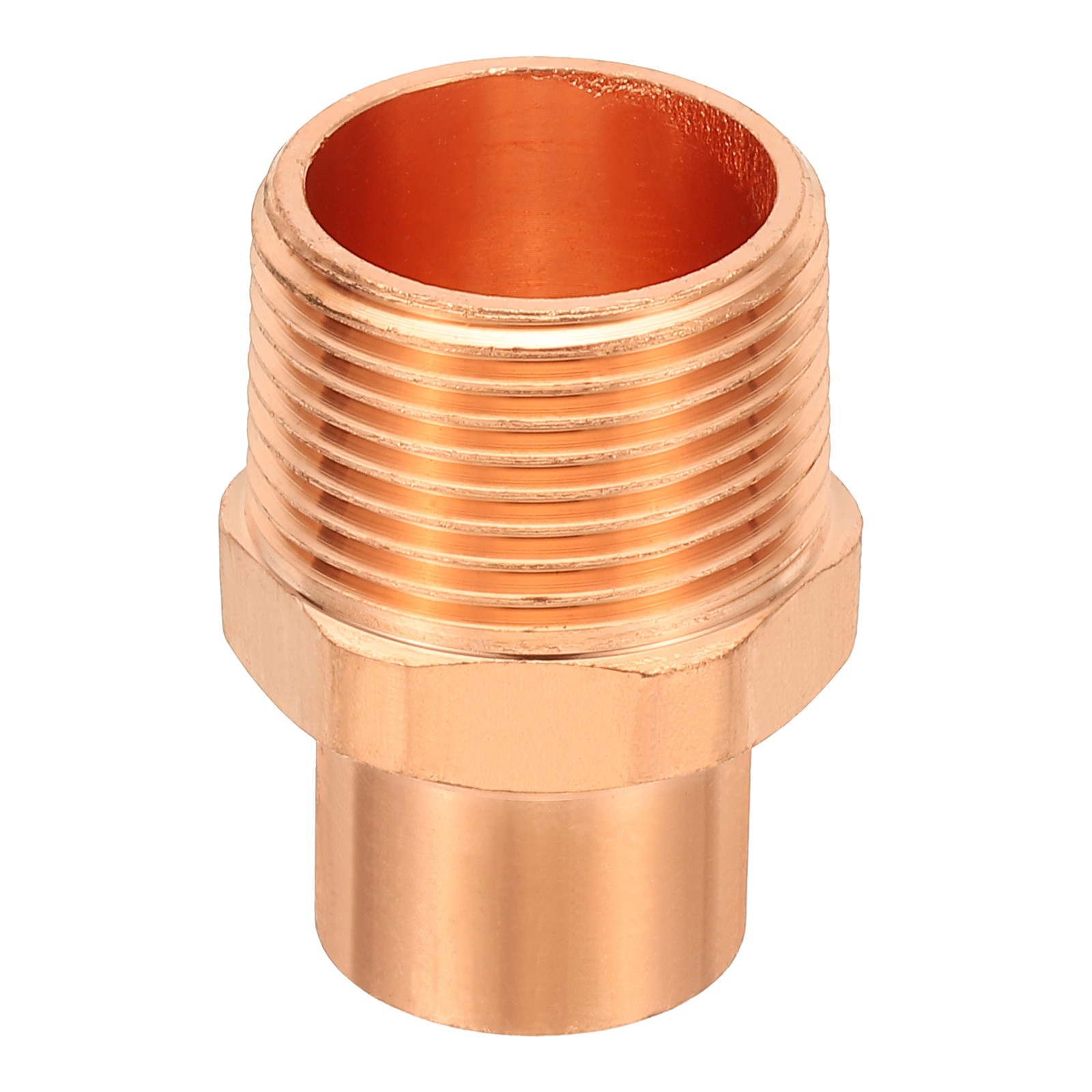 3/4 x 1 Male Adapter Fitting with C x M Connection, Copper Pipe Fitting