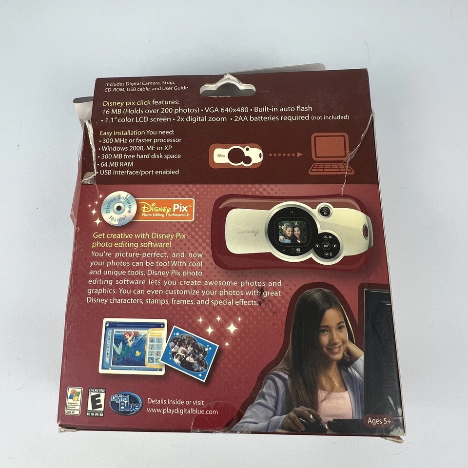 Cámara digital Disney High School Musical Pix Click - Caja abierta Foto 2 de 2