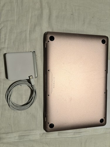 Apple MacBook Retina 12 2017 A1534 1.2 Ghz 8 gb ram 250 gb Rose Gold laptop - Picture 16 of 24