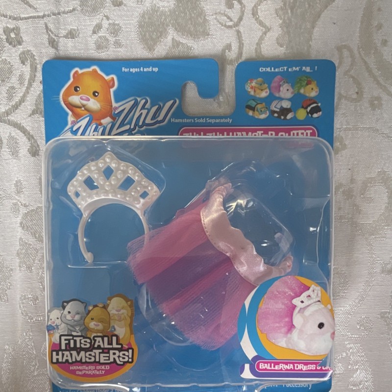 Cepia Zhu Zhu Pets Ballerina Dress & Tiara Accessory MPN 86662 for Ages 4 and Up