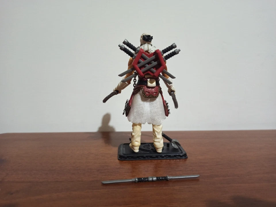 G.I. Joe Pursuit Of Cobra Storm Shadow Desert 10cm Hasbro Loose 100% Complete - Immagine 2 di 4