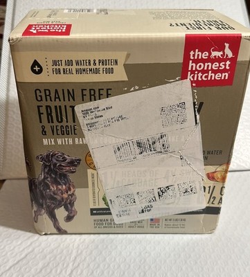 Honest Kitchen Dehydrated Dog Food Grain Free Veggie Base Mix Just Add Protein