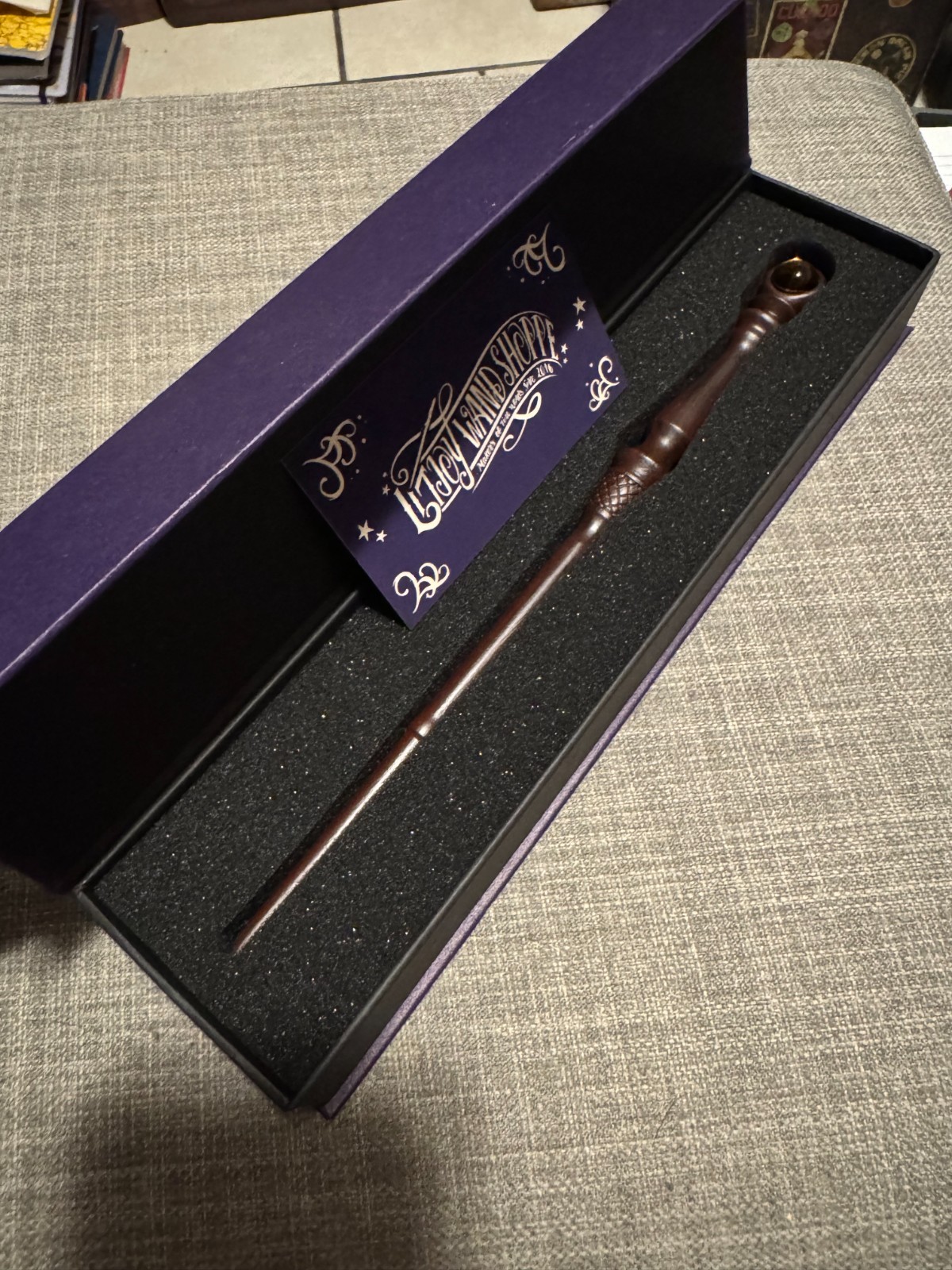 LitJoy Cedar Wood Magic Wand from the Wand Shoppe Collection