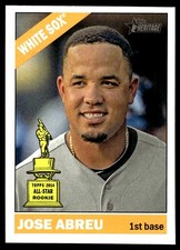 Jose Abreu 2015 Topps Heritage #25 White Sox MLB READ FREE SHIPPING AutographDen