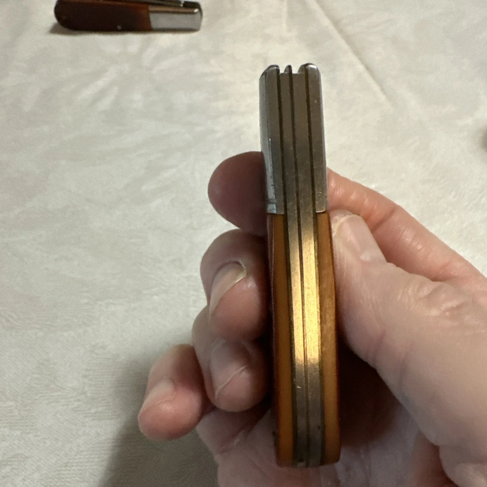 复古 Camillus 美国纽约 #51 巴洛刀 1970 - 80 年代未使用近乎完好 — 第 4/4 张图片