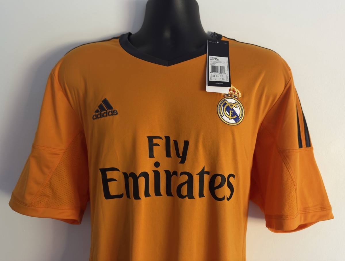 XL BNWT Real Madrid 2013/14 Third Jersey Shirt 13/14 3rd Kit