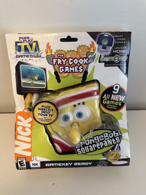 Spongebob Squarepants THE FRY COOK GAMES Plug N Play 2005 Jakks